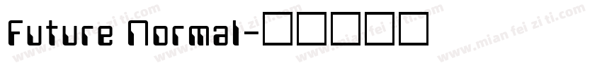 Future Normal字体转换